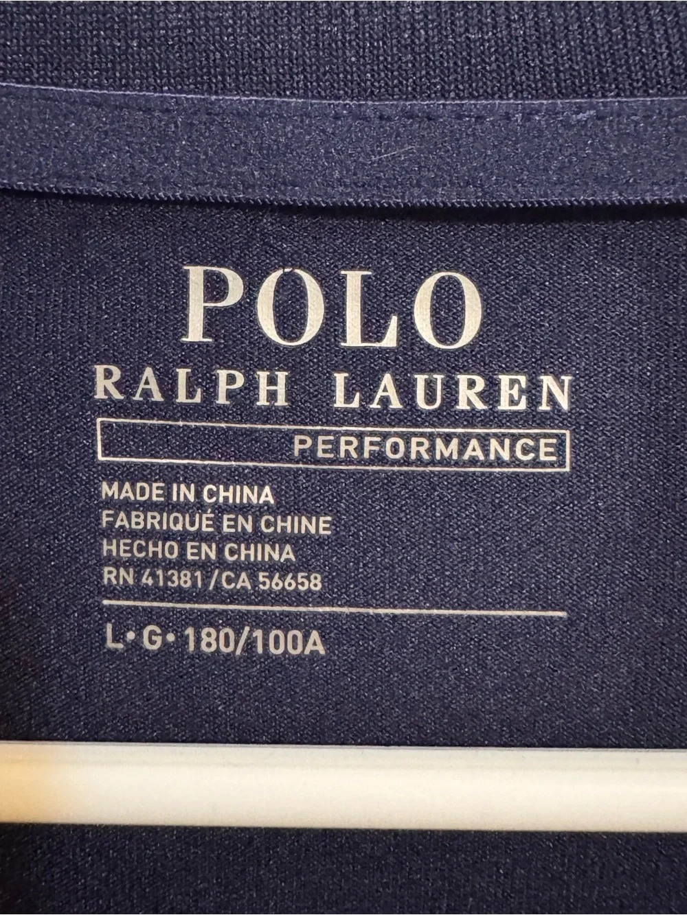Polo Ralph Lauren US Open 2018 Tennis Performance Long Sleeve Shirt L